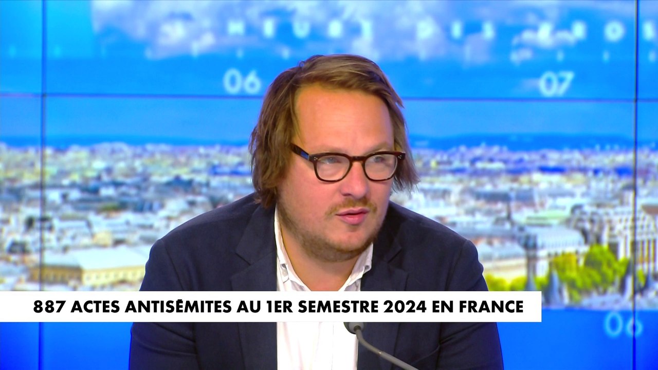 Geoffroy Lejeune : «Une grande partie de gens continuent d'affirmer qu'il existe plusieurs antisémitismes»