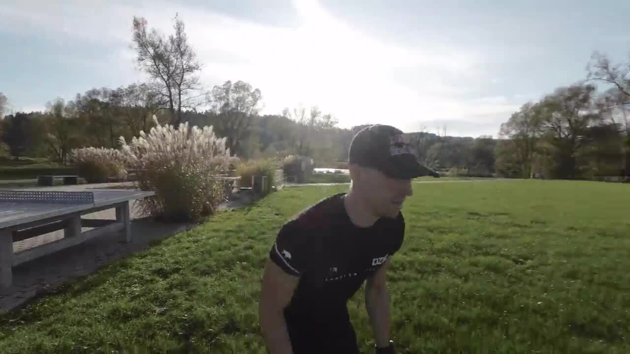 Man Performs Several Flips