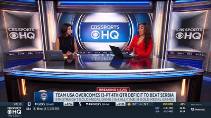 Team USA Basketball OVERCOMES 17-PT DEFICIT to BEAT Serbia + Gold Medal Game PREVIEW | CBS Sports