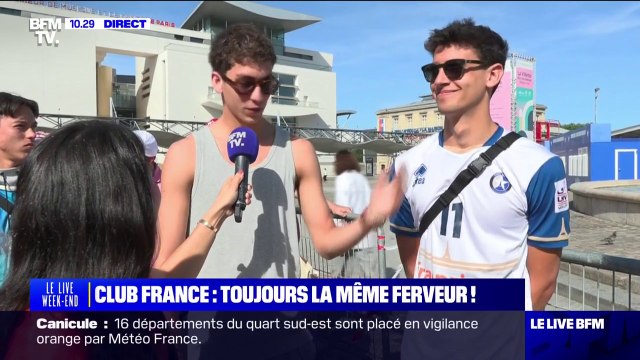 Il faut profiter jusqu'au bout : au Club France, les supporters des Bleus sont toujours au rendez-vous