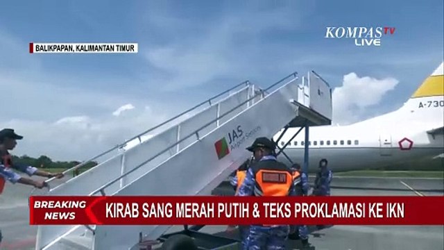 Bendera & Teks Proklamasi Sudah Tiba di Istana IKN, HUT RI ke-79 Resmi Digelar di Jakarta dan IKN