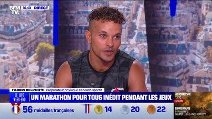 Pour Fabien Delporte, préparateur physique, un marathon se prépare "au moins trois mois avant"