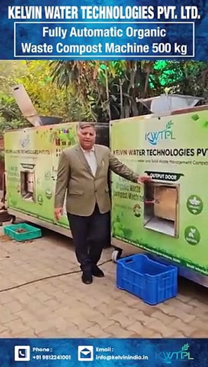 Organic Waste Composter-500 Kg