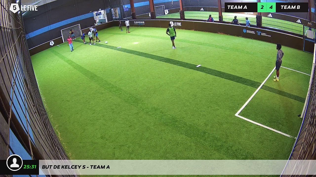 But de Kelcey S - Team A