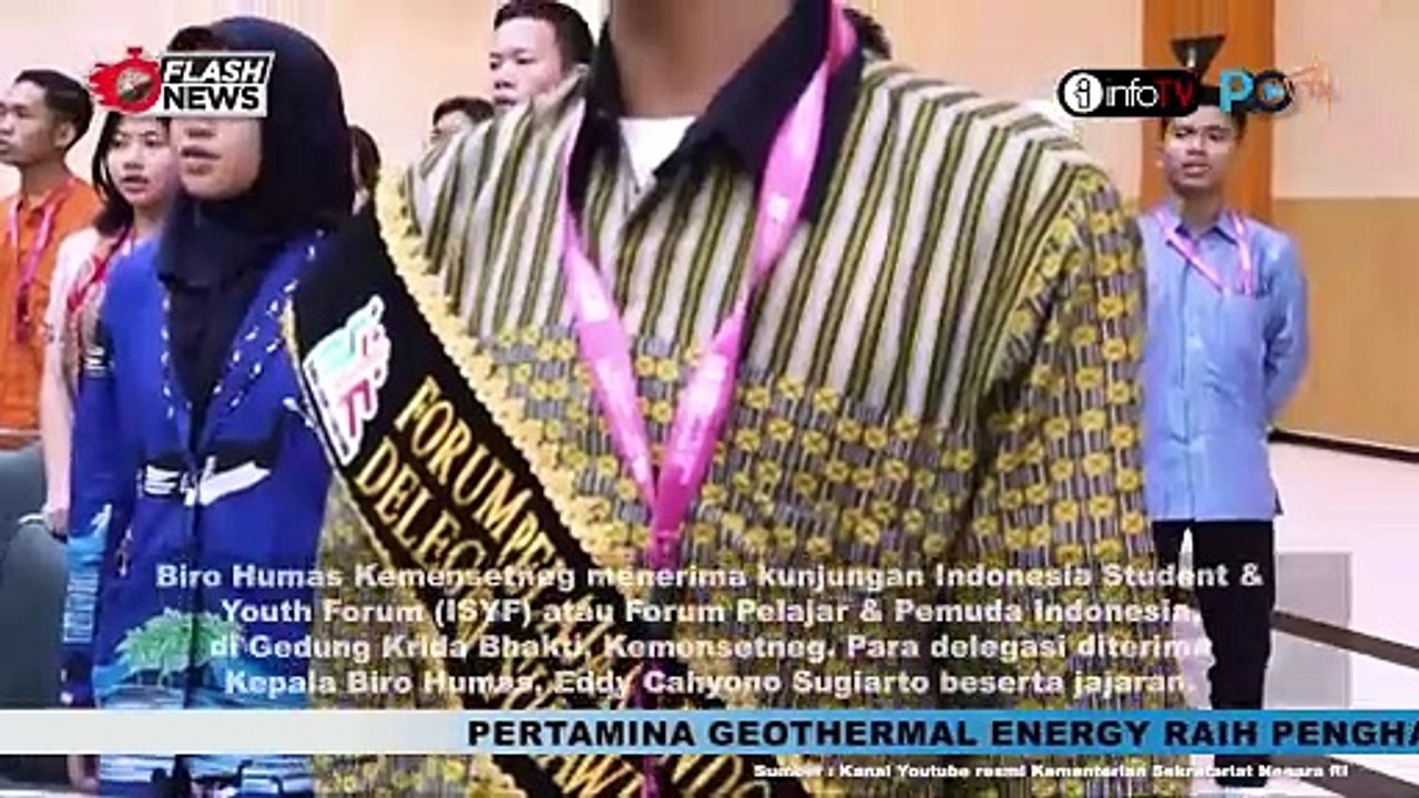 TERIMA KUNJUNGAN FORUM PELAJAR INDONESIA KEMENSETNEG AJAK PEMUDA UNTUK SEMARAKKAN PERINGATAN HUT RI KE 79