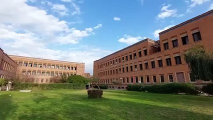 Beautiful view of international Islamic university Islamabad..