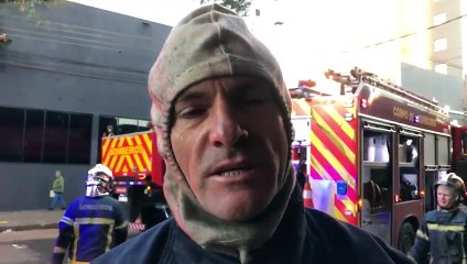 Bombeiros dão detalhes sobre incêndio que atingiu casa noturna na Rua Paraná