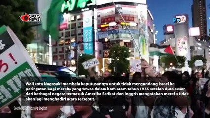 ALASAN NAGASAKI TIDAK MENGUNDANG ISRAEL KE PERINGATAN BOM ATOM