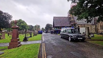 Senior reporter Aimee Seddon attends the emotional funeral of tragic Lancashire teen Jay Slater