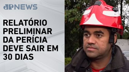 “Principal dificuldade é a condição dos destroços”, diz bombeiro sobre acidente aéreo em Vinhedo
