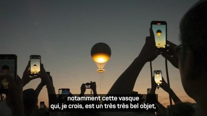 Paris 2024 - Estanguet : "Il y a une envie collective de conserver les objets comme la vasque et les anneaux"