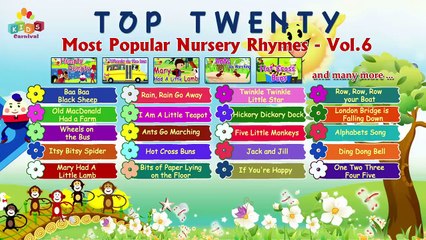 Baa Baa Black Sheep & More _ Top 20 Most Popular Nursery Rhymes Collection _ Kids Videos For Kids