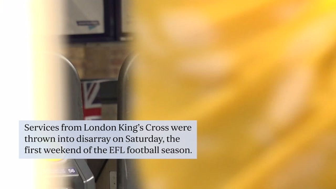 Weekend travel chaos hits King's Cross station with dozens of train cancellations