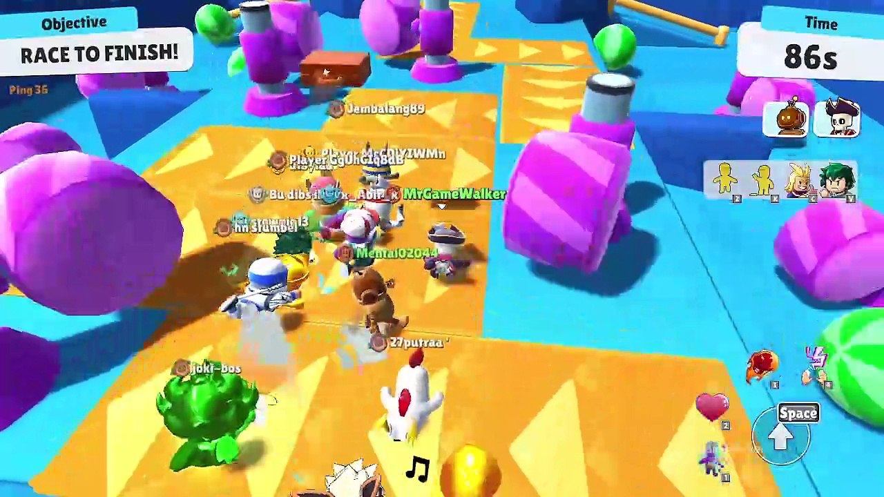 Stumble Guys Gameplay (Android/IOS) [No Commentary]