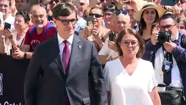 Illa toma posesión como presidente de la Generalitat de Cataluña