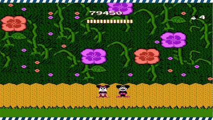 MICKEY MOUSECAPEDE [ THE WOODS ] STAGE.03 - NES GAMEPLAY_[ WALKTHROUGH + TIPS/TRIK ]