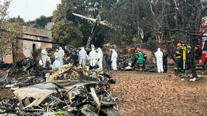 Queda do avião em Vinhedo: nossa equipe atualiza os trabalhos agora de manhã