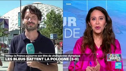 JO 2024 : victoire pour les volleyeurs français, qui conservent leur médaille d'or