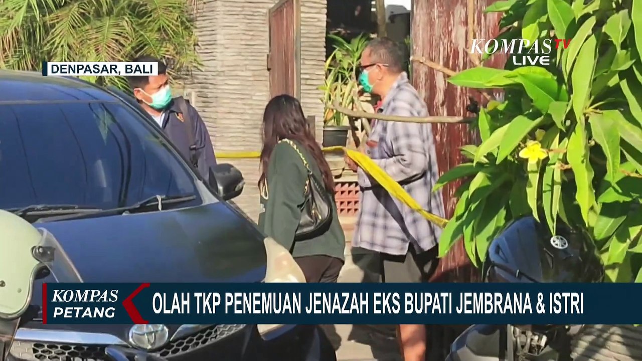 Polisi Rilis Hasil Olah TKP Kasus Penemuan Jenazah Mantan Bupati Jembrana di Rumah Denpasar