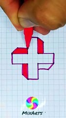 MixArts | How to Draw Aesthetic Figure Tutorial #art #3ddrawing #tutorial #aesthetic #principiante