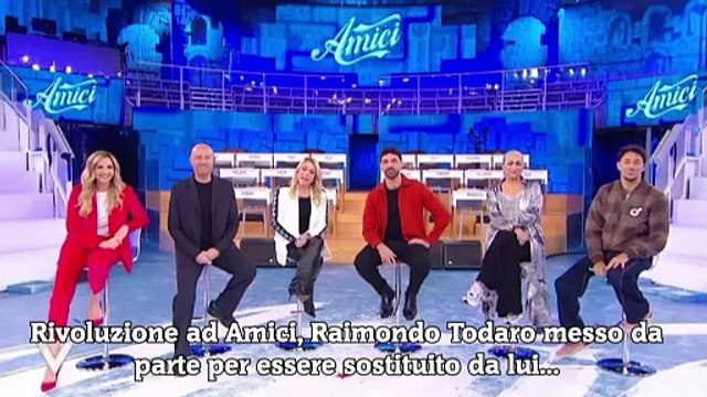 Rivoluzione ad Amici, Raimondo Todaro messo da parte per essere sostituito da lui...