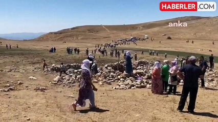 Diyarbakır'da Hasandin Yaylası'nda maden rezervi arama projesine karşı miting düzenlendi