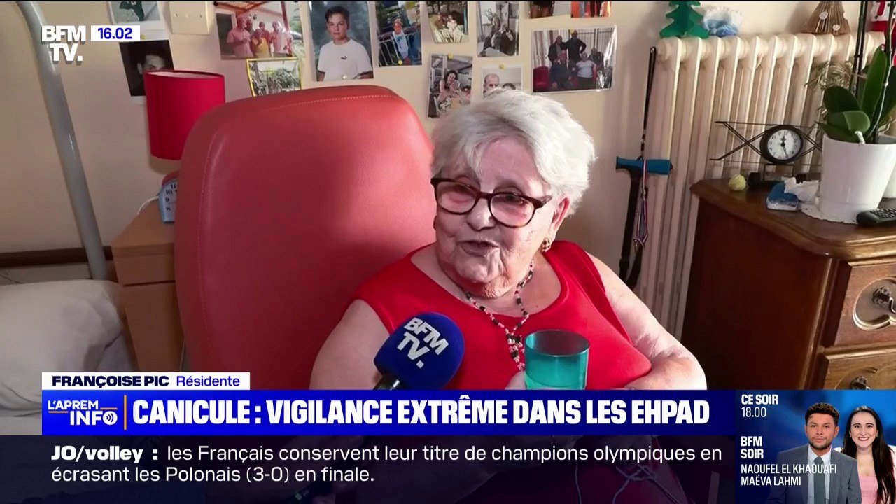 Canicule: vigilance maximale dans les Ehpad
