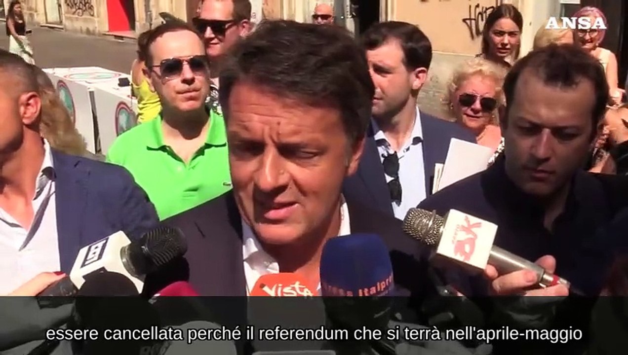 Autonomia, la raccolta firme di Italia Viva. Renzi: "Prima occasione per sfiduciare Meloni"