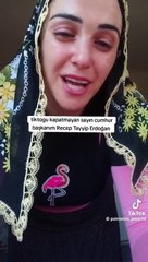 TikTok fenomeni ağlayarak Erdoğan'a seslendi: Zalime boyun eğmediysek, dik durduysak TikTok sayesinde, kapatmayın