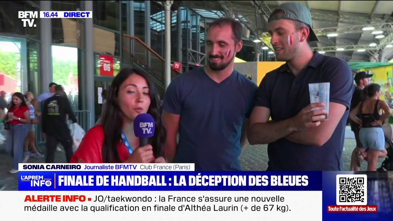 "Un peu triste pour ces Françaises, elles ont fait un beau parcours" : les Françaises remportent l'argent en handball, face à la Norvège