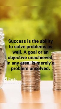 Success is the ability to solve problems as well.#mq #viral #trendingshorts