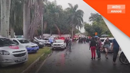 Saksi lihat pesawat terhempas di rumah jiran