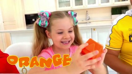 Diana and Roma - Fruit and Vegetables according to Colours tested by Diana and Roma