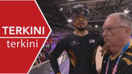 [TERKINI] Azizulhasni dibatal penyertaan keirin pusingan pertama