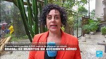 Informe desde Río de Janeiro: continúan el rescate de las víctimas del accidente aéreo en Vinhedo