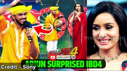 Arjun हुए Surprise जब Shradha Kapoor से मिला एक खास तौफा India s Best Dancer 4 Today Episode