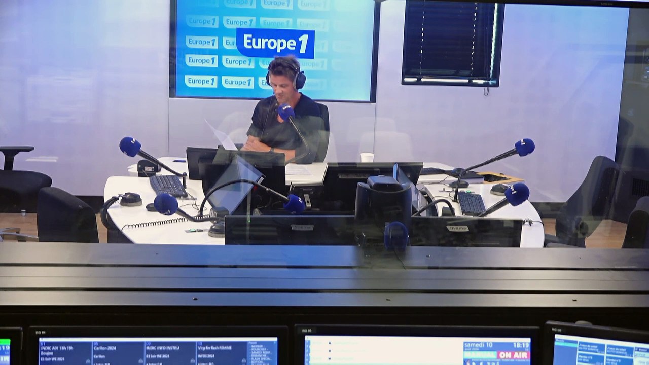 Olivier Ginon, PDG de GL Events, entreprise à l'origine de nombreuses infrastructures des JO, est l'invité d'Europe 1 Soir Weekend