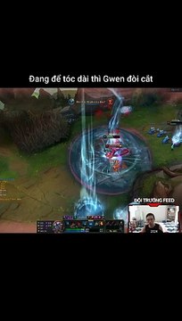 Đang để tóc dài thì Gwen đòi cắt #illaoi #gwen #lienminhhuyenthoai #leagueoflegends