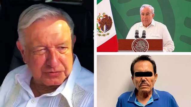 AMLO respalda a Rubén Rocha Moya ante supuesta declaración de 'Mayo' Zambada: Hay que esperar a que de su versión