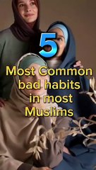 5 most Common bad habits