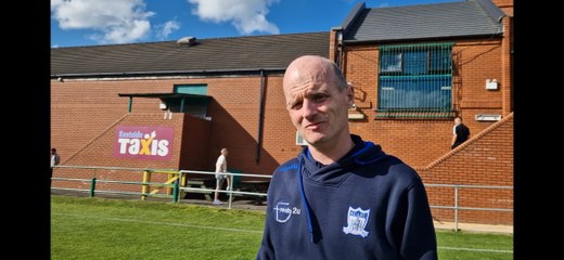 Barry Gray post match Dundela v Newry City