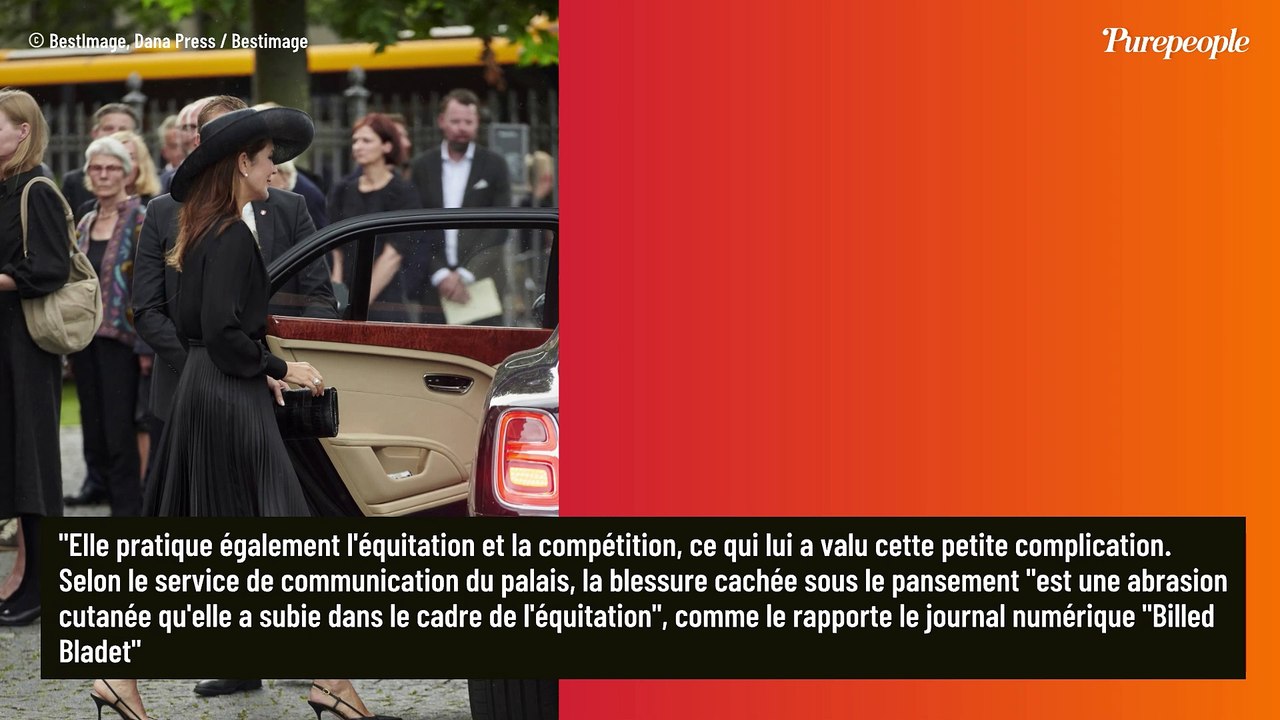 Mary de Danemark blessée au visage, elle tente de cacher son pansement : la cause de sa blessure révélée