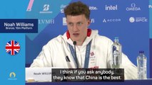 China winning eight diving Olympic gold medals is deserved - Noah Williams