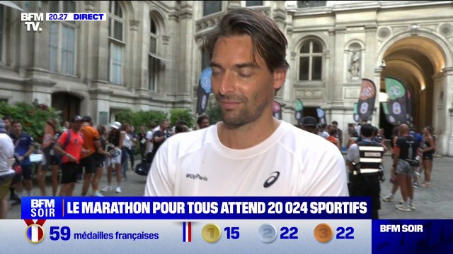 C'est une chance unique de le vivre avec un public français qui a été au-delà de toute espérance : le nageur français Camille Lacourt participera au Marathon pour tous