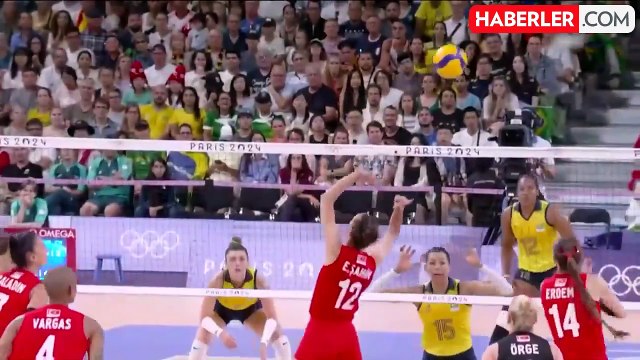 Filenin Sultanları, Brezilya'ya 3-1 yenilerek Paris Olimpiyatları'nda 4. oldu