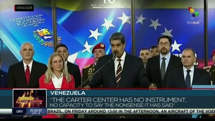 Venezuela, the Carter Center does not stand by the same principles of its creation