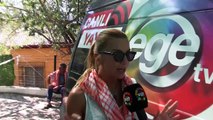 Bardacık Festivali'nde Ivana Sert, Ege TV'ye konuştu