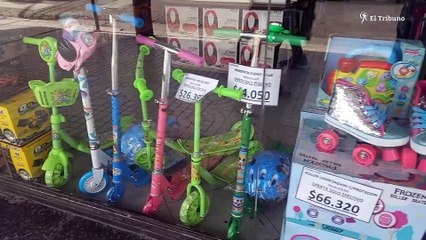 Precios variados y compras mayormente con tarjeta por el día de la niñez