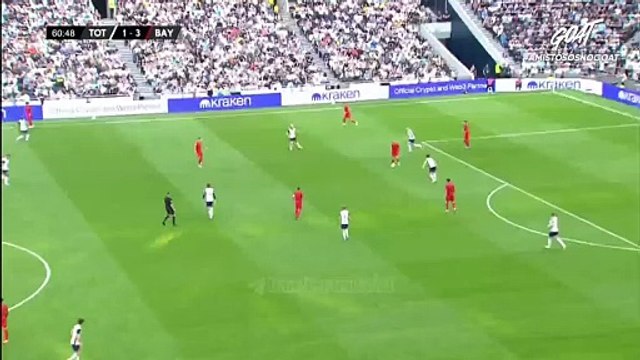 GOL DO TOTTENHAM !!! ⚽️ Lucas Bergvall ️ Micky Van de Ven Tottenham 2x3 Bayern München