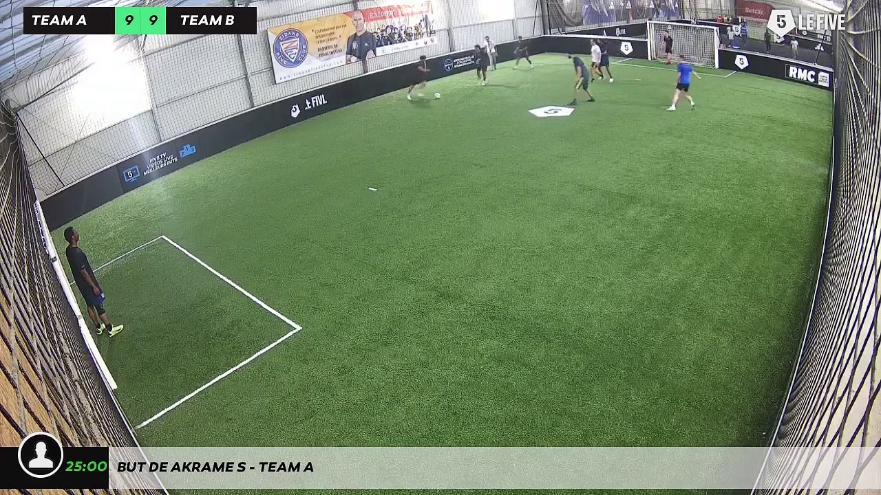 But de Akrame S - Team A